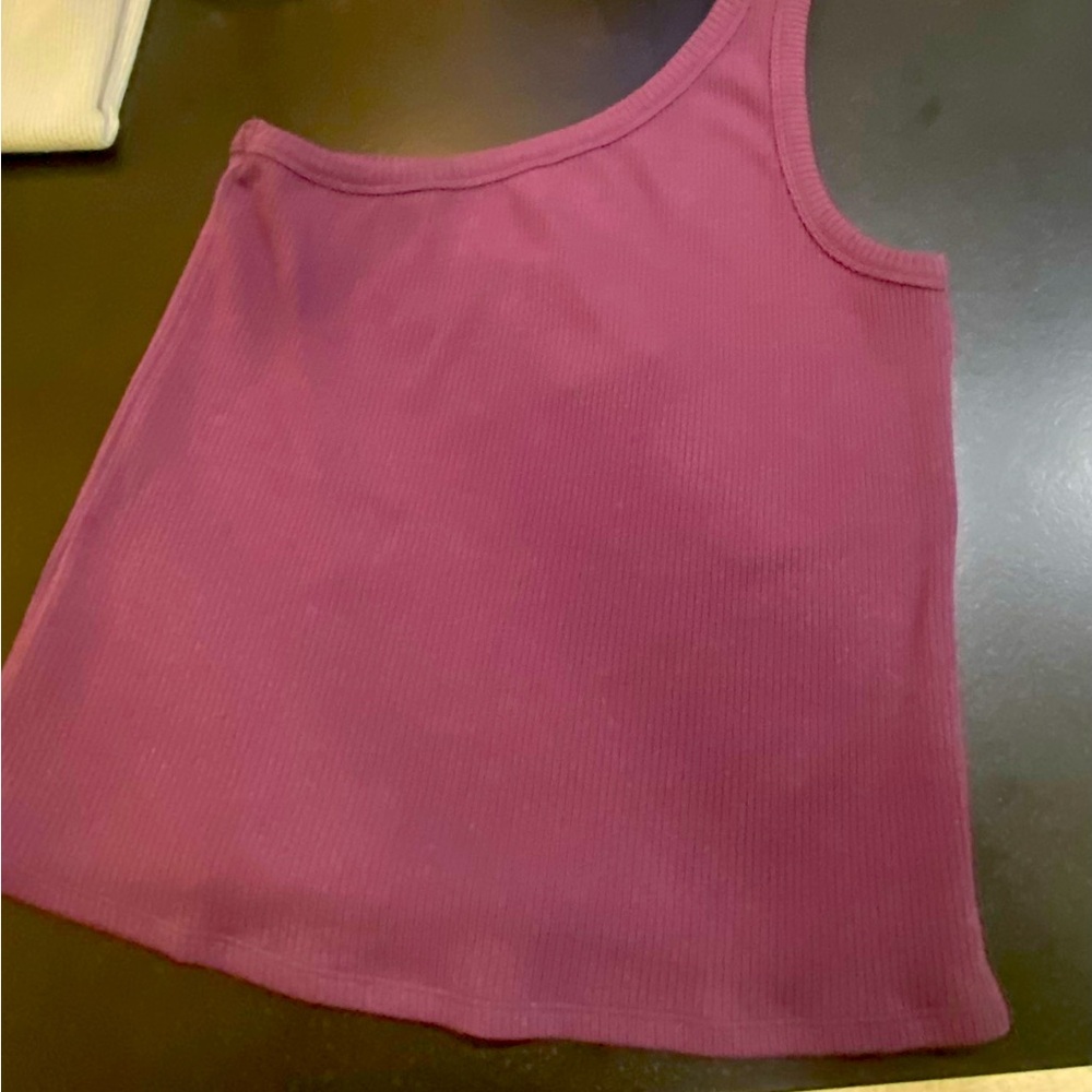 Forever 21 Ribbed Tank Tops Plum & Sea Mist NWT (set of 2)